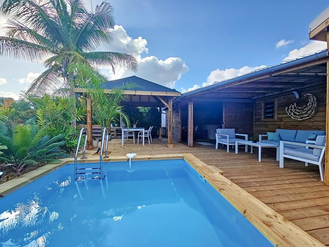 Villa L'Anjou Creole A Sainte Anne En Guadeloupe Avec Piscine Privee Et 2 Chambres Pour 4 Personnes ภายนอก รูปภาพ